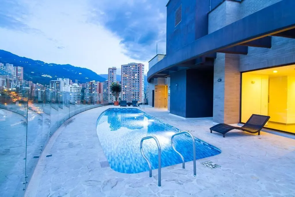 Suite 1304 El Poblado Con Espectacular Vista Medellin
