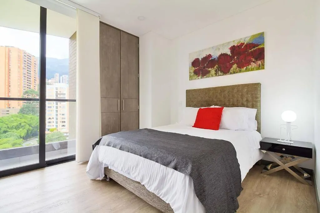 Apartment Suite 1304 El Poblado Con Espectacular Vista Medellin